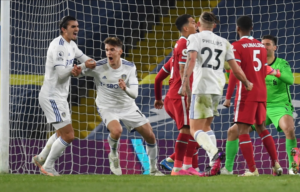 格里马尔多破门，勒沃库森队史第二次欧冠做客英格兰取得领先